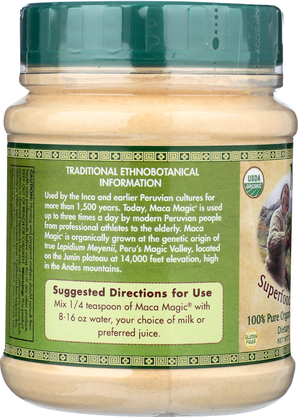 Maca powder blend grown in Peruvian Andes