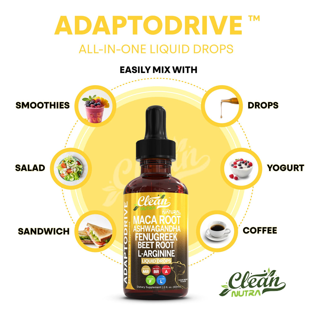 Lifestyle image of healthy adults using maca drops