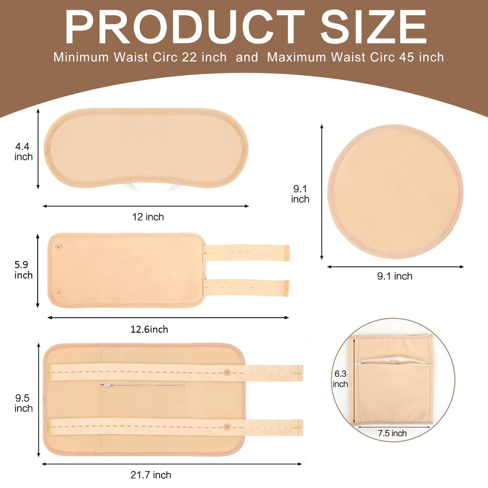 Machine washable reusable castor oil pack wrap