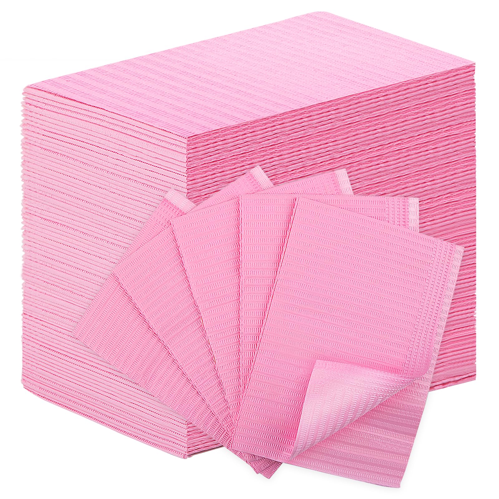 Machine-Ya 80-piece nail mat folded for quick disposable use and clean work area.