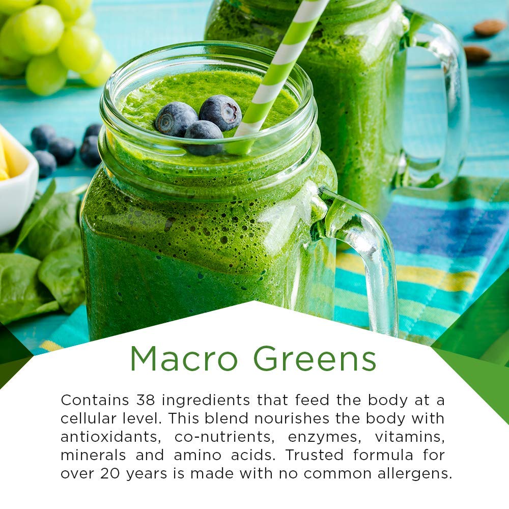 38-in-1 supergreens ingredients blend