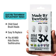 Built in two minute timer on kids toothbrush