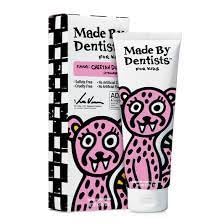 Cheetah Dust Strawberry kids toothpaste for kids - 3-pack packaging