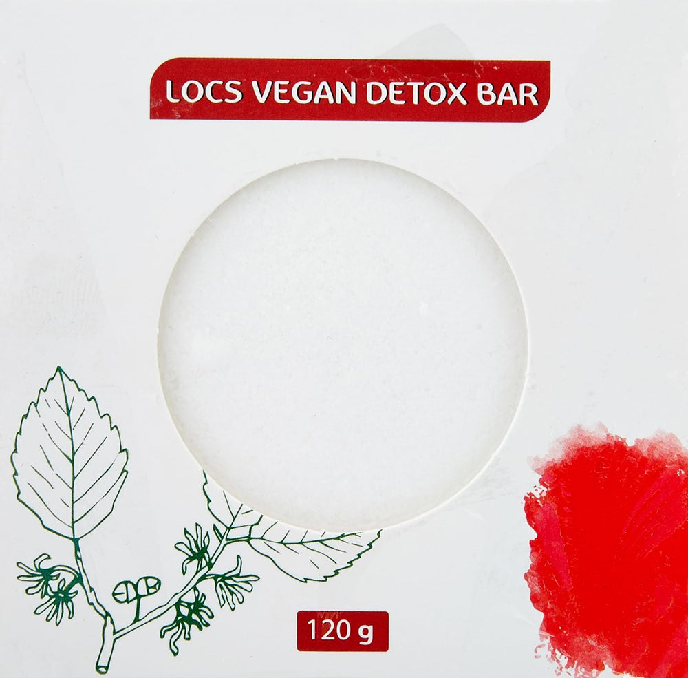 Made For Locs Vegan Detox Bar closeup highlights smooth texture for gentle cleansing