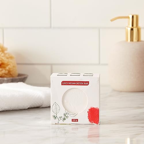 Made For Locs Vegan Detox Bar spa-fragrance scene conveys calming cleansing notes