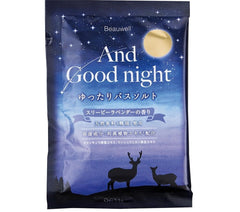 Made-in-Japan bath salt aromatherapy set with orange scent for restful evenings.