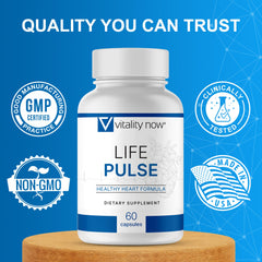 Life Pulse made in USA in an FDA-registered facility