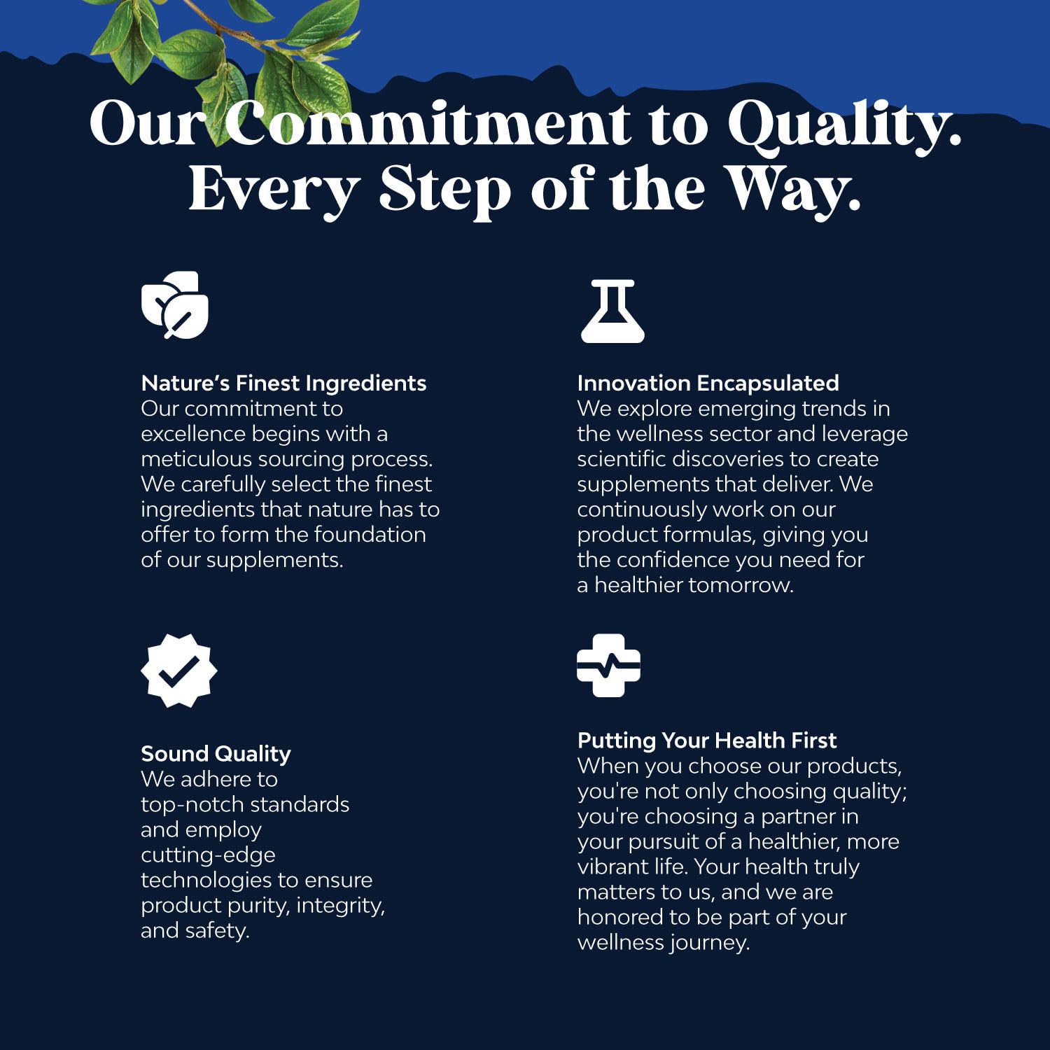 Made in USA GMP-certified facility seal