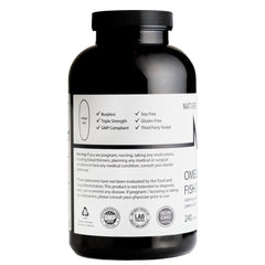 Made in USA GMP-certified omega-3 fish oil production