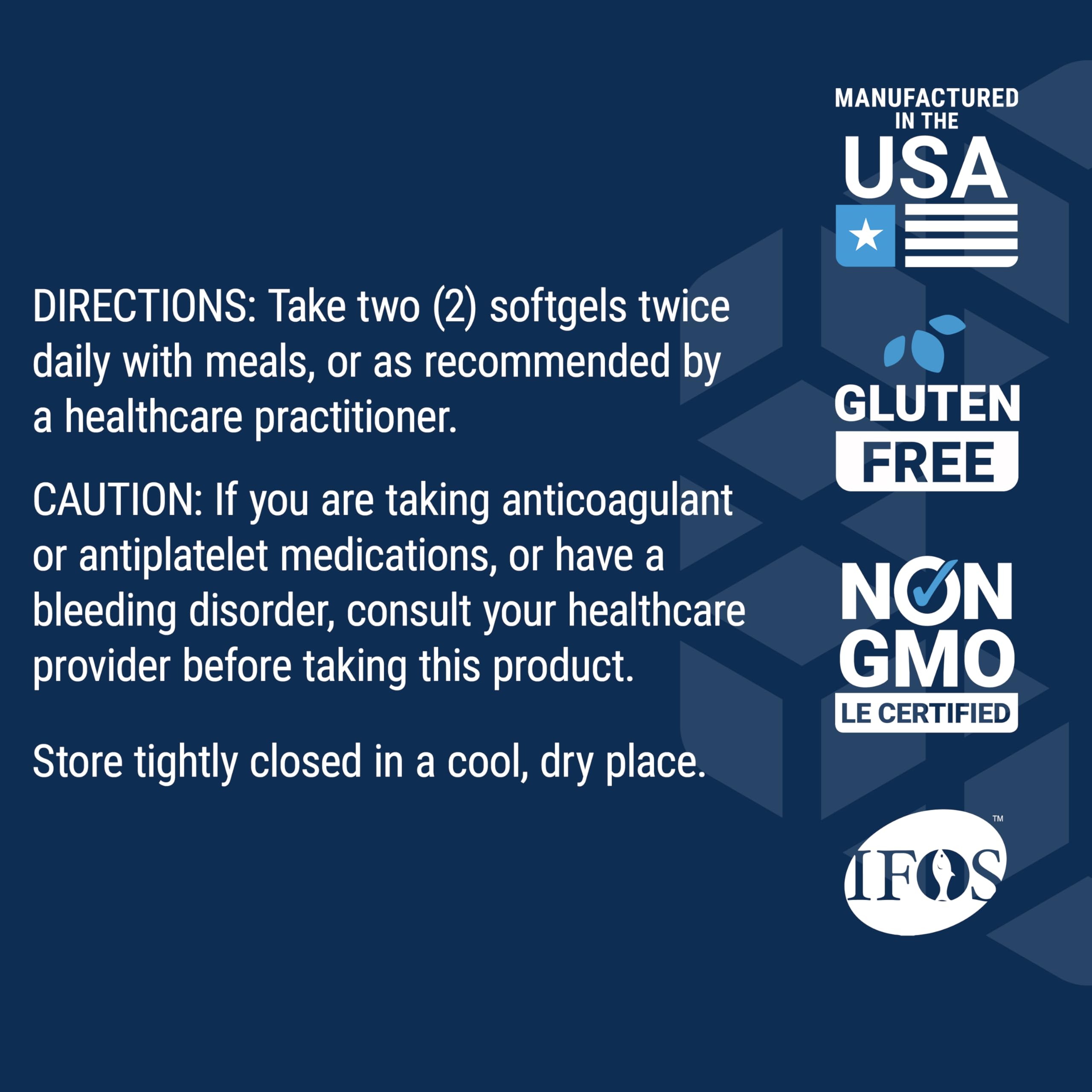 Made in USA label on packaging