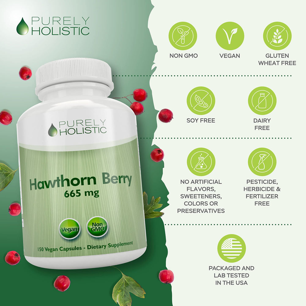 Made in USA quality Hawthorn Berry supplement