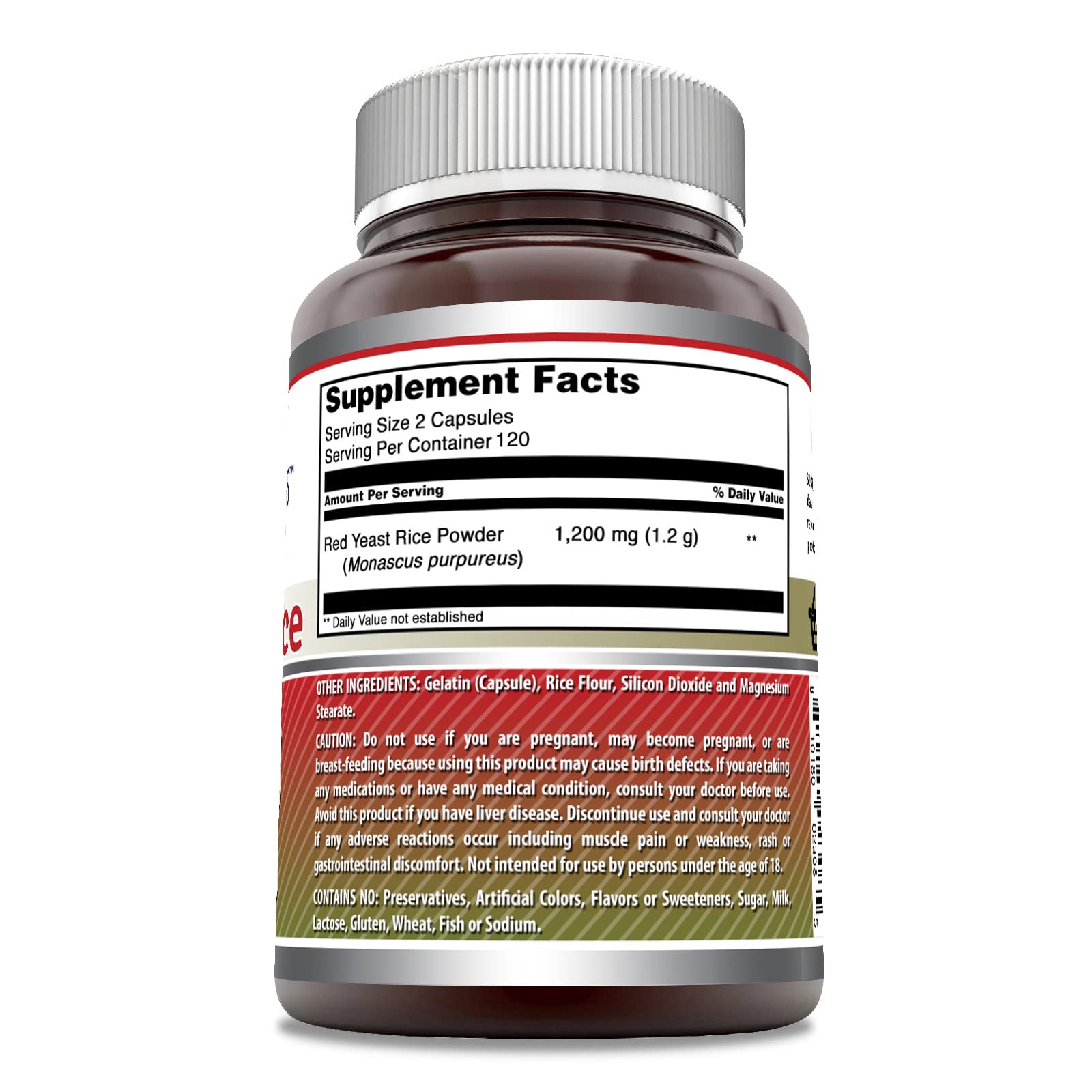 Seal indicating Made in USA with purity and potency