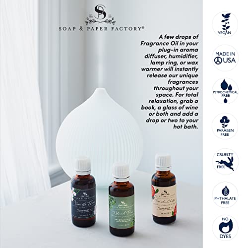 Made in USA Roland Pine fragrance oil packaging