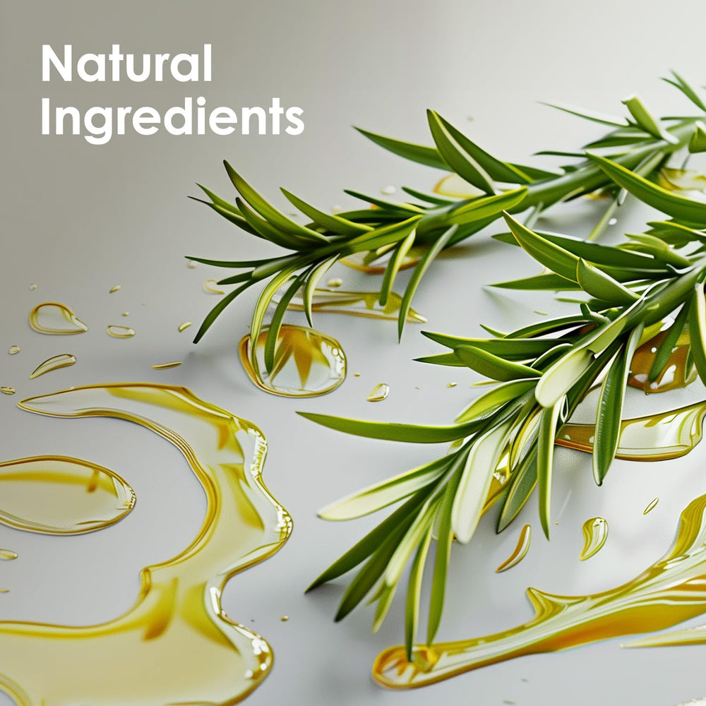 Made in USA bottle of Heavenly Pure rosemary essential oil