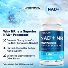 Made in USA seal on NAD supplement label