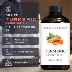 Product bottled in the USA for Brooklyn Botany Turmeric Oil