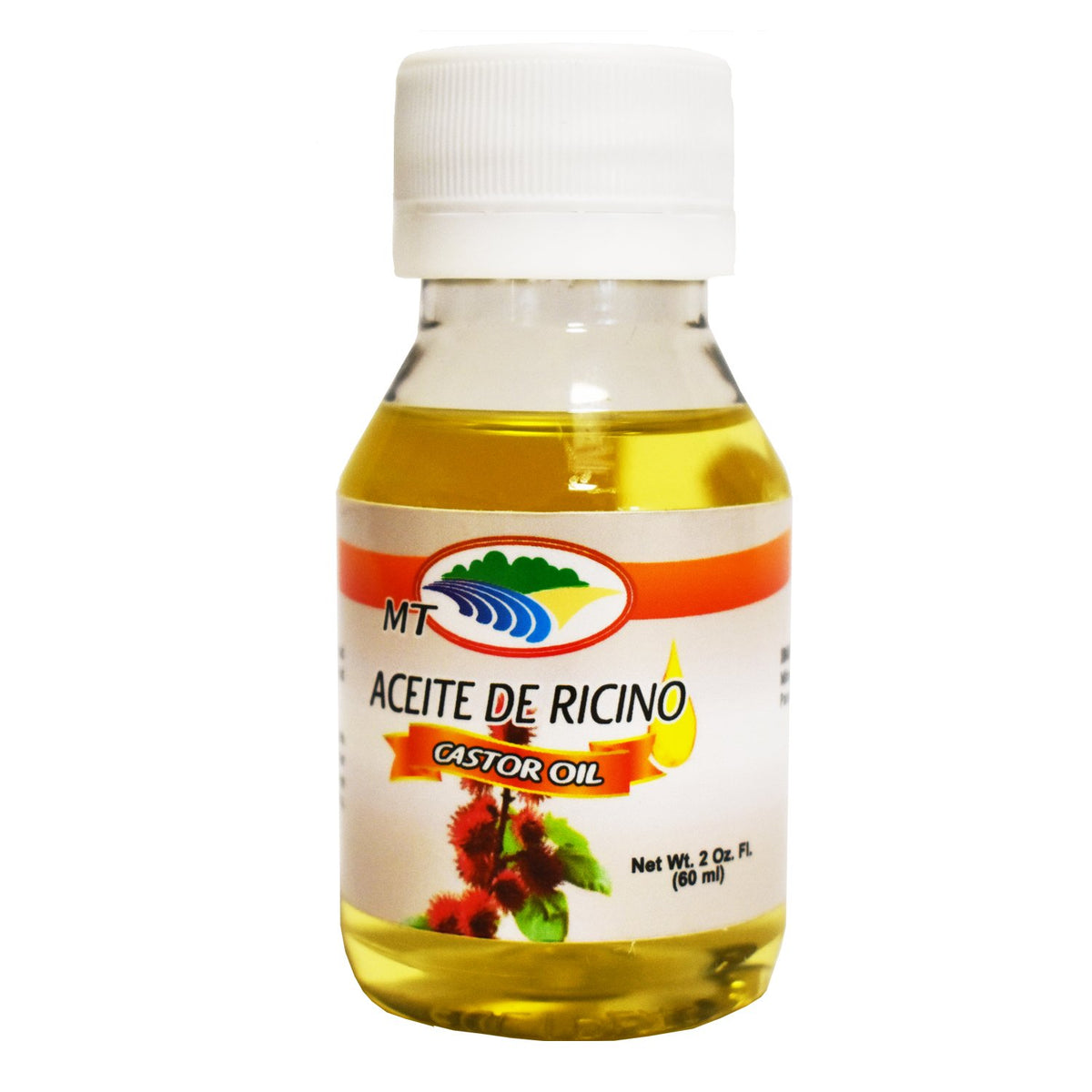 Madre Tierra Castor Oil 2 oz bottle on white background
