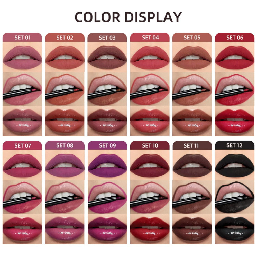 MAEPEOR matte velvet lipstick swatch showing rich pigment