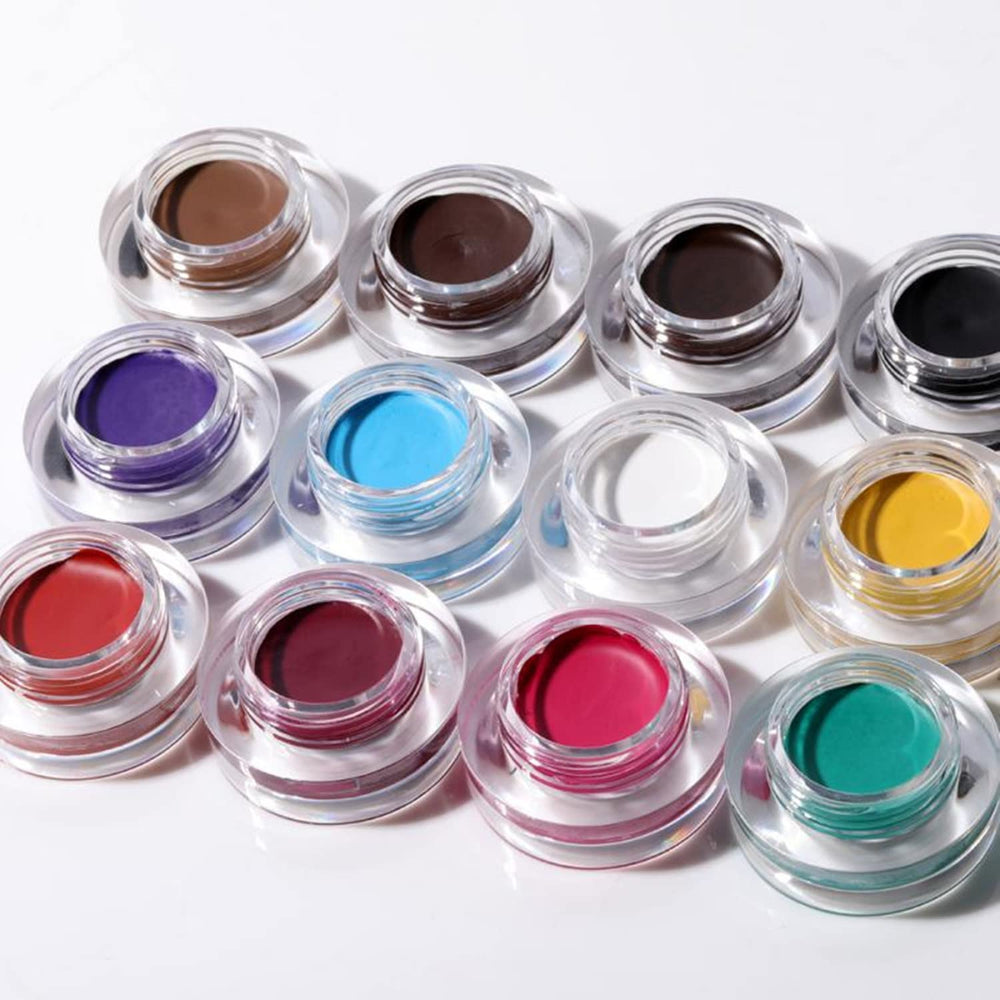 MAEPEOR eyebrow pomade outlining eyebrows and eyeliner for versatile looks.