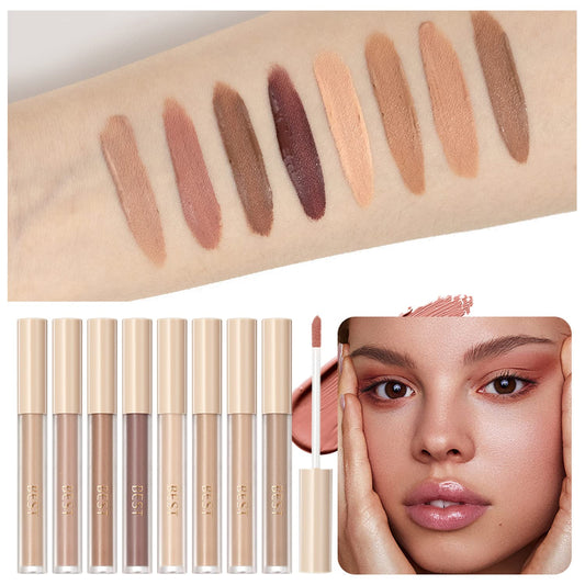 MAEPEOR liquid eyeshadow creamy texture gliding on like silk for smooth blending