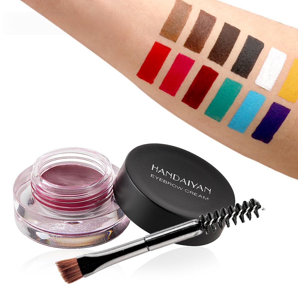 MAEPEOR natural full-brow finish creates soft definition.