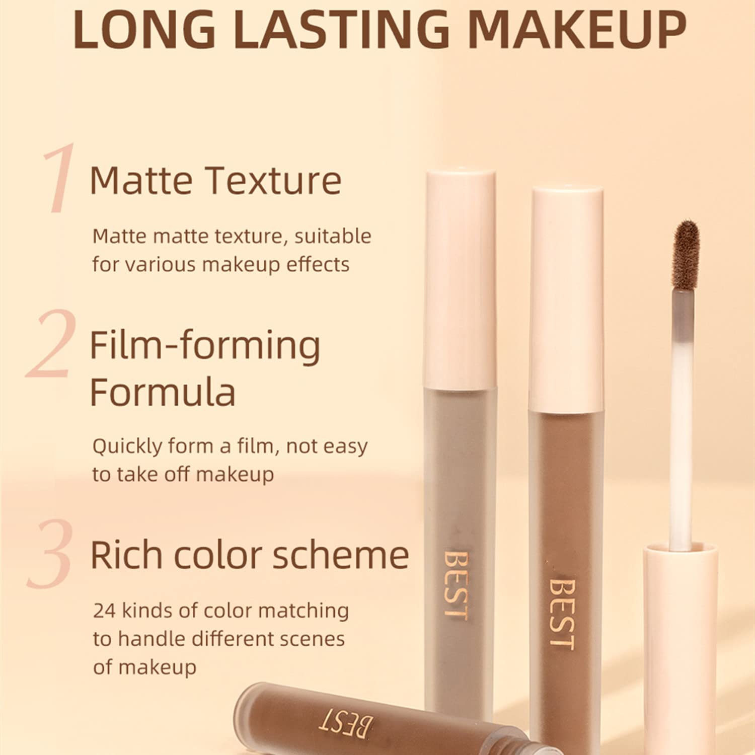 MAEPEOR gift-pack packaging featuring eight nude eye shadows