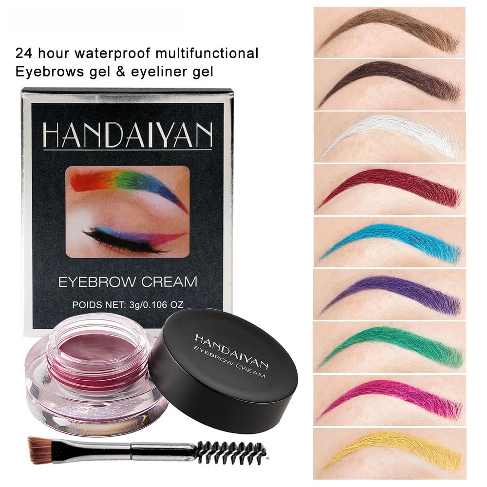 MAEPEOR waterproof brow pomade keeps brows intact through sweat.