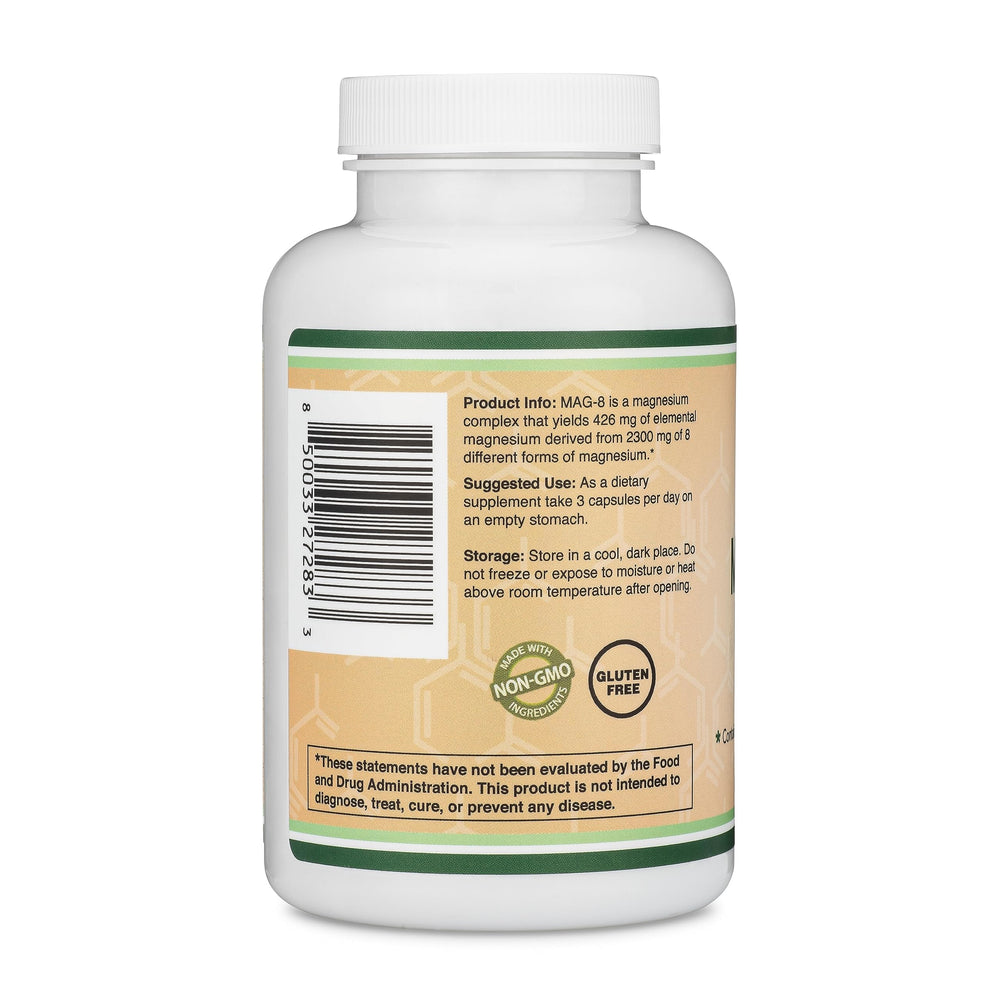 Provides 100% daily value of magnesium per serving (426 mg)