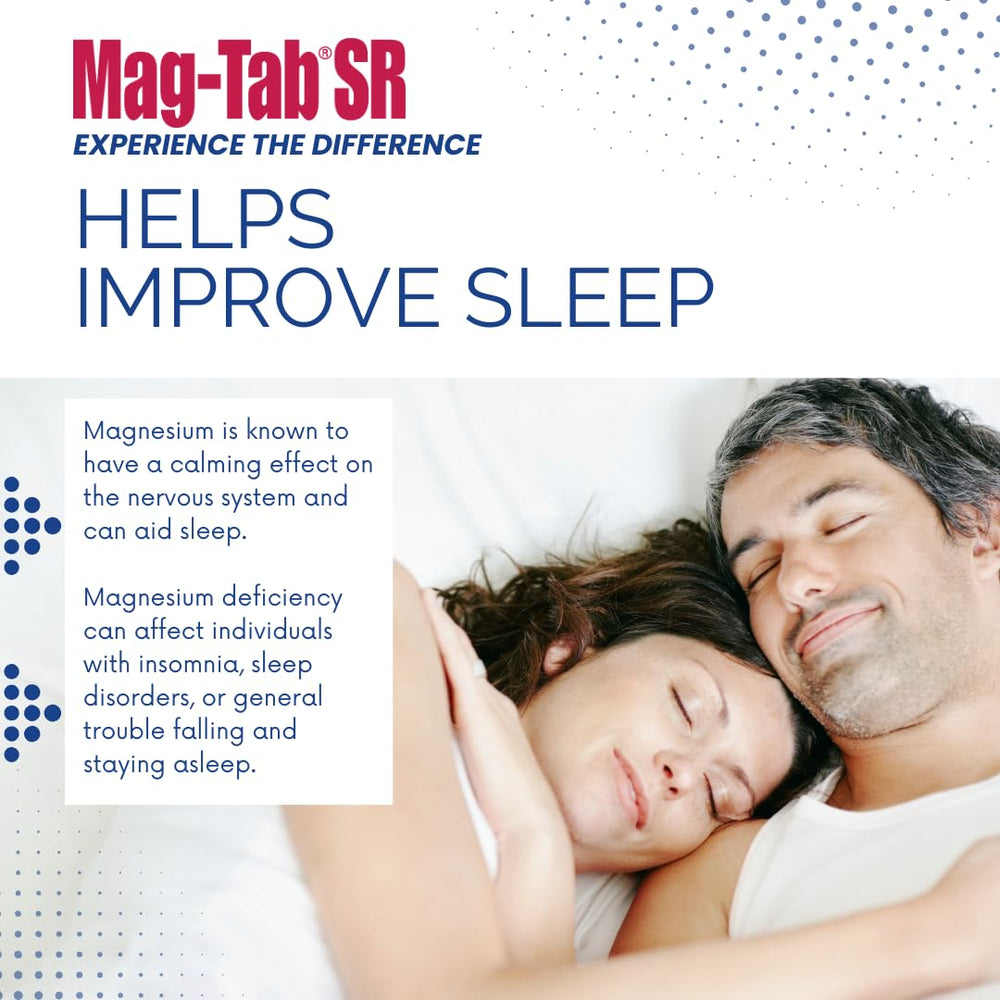 MAG-TAB SR digestive-friendly formulation reducing stomach discomfort
