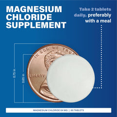 Nutrition composition: calcium 212 mg, magnesium 128 mg, chloride 373 mg per serving