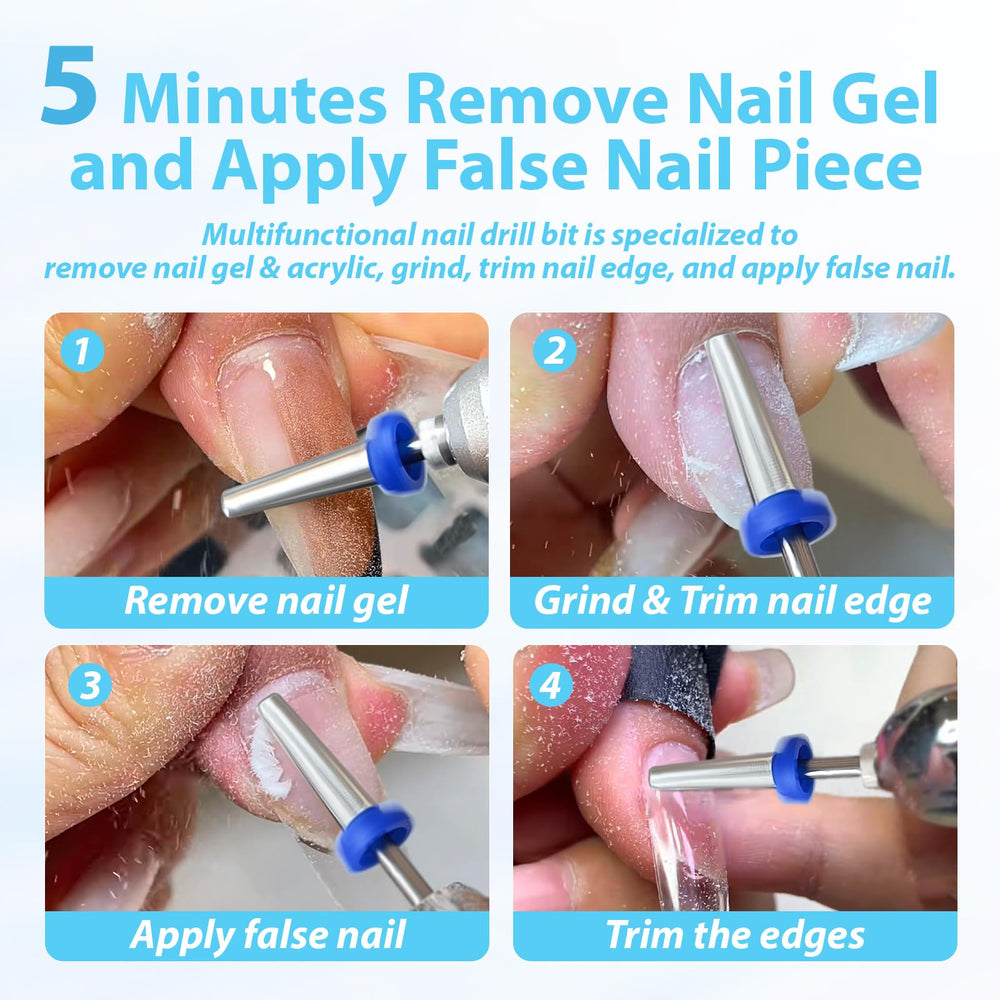 Magibling safety rounded top with teeth for controlled nail shaping.
