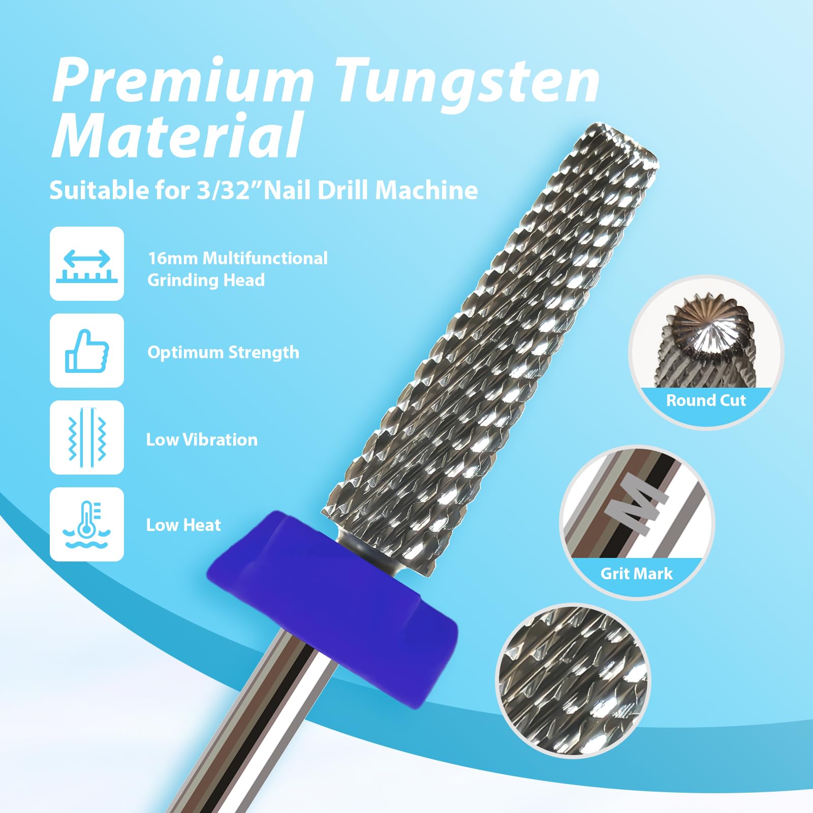 MagiBling universal 3-32 shank fits most e-files for easy setup