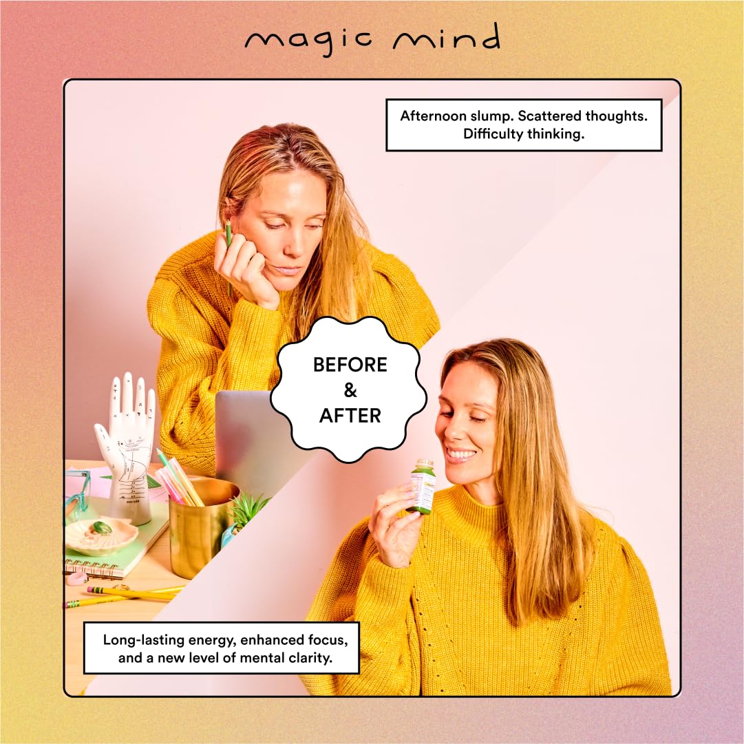 Ashwagandha, L-Theanine, and Turmeric in Magic Mind formula