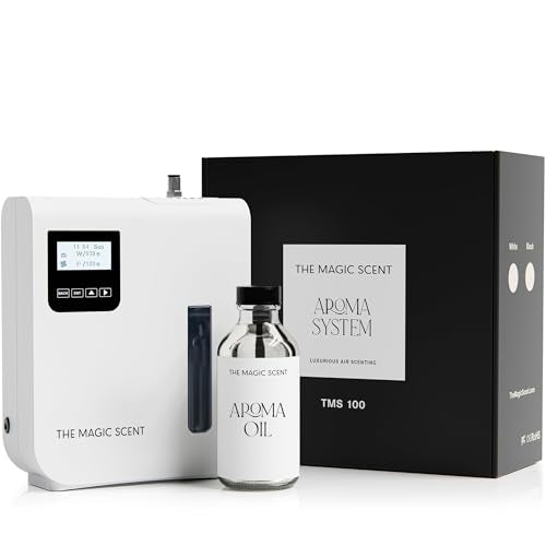 The Magic Scent Diffuser front view with digital controls