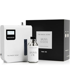 The Magic Scent Diffuser front view with digital controls