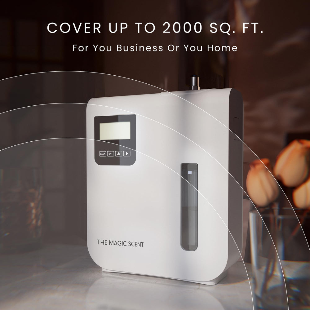 Aroma oil bottle included with the diffuser