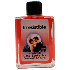 MAGICK SPACE Irresistible Oil bottle close-up for ritual candle aroma