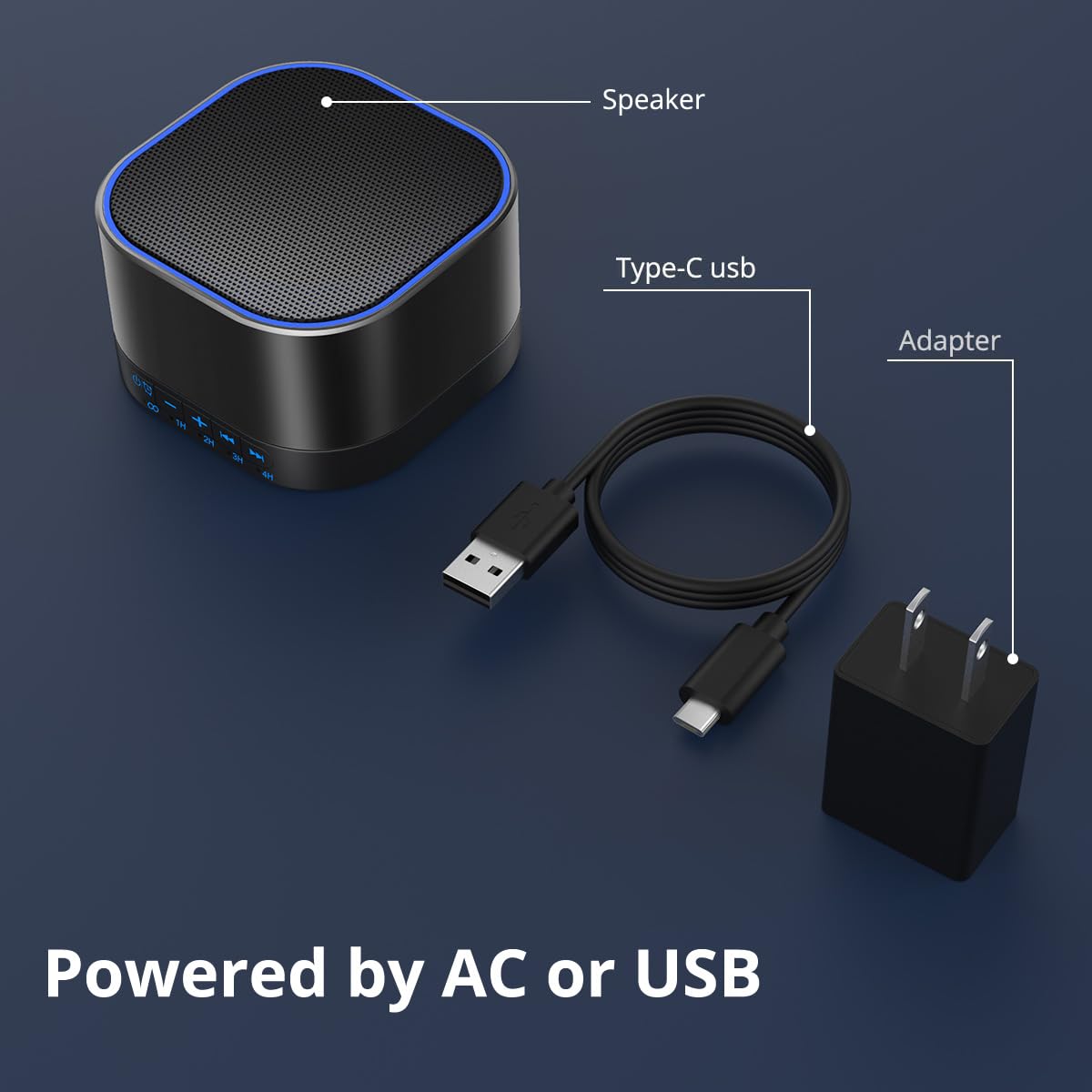 Magicteam 32-level-volume-dial enables precise control for any room or sleeping situation.