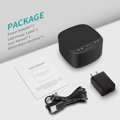 Magicteam Sleep Sound Machine compact size fits bedside or travel setup.