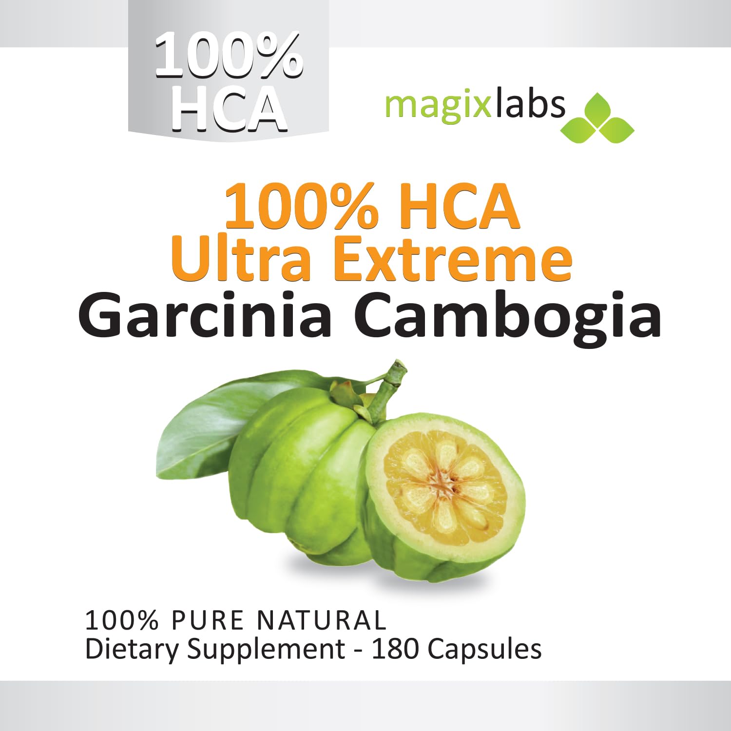 MagixLabs 100% HCA dosage spoon supports precise serving.