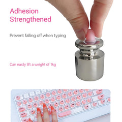 MAGIXUN nano-glue provides strong, residue-free adhesion on keycaps