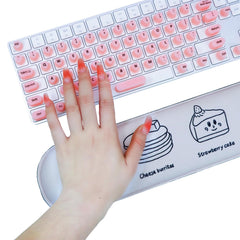 MAGIXUN raised-arc keyboard stickers for long nails improve typing comfort
