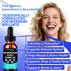 Graphic illustrating faster absorption of liquid magnesium vs capsules