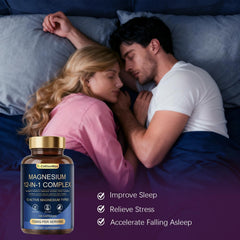 Third-party tested magnesium supplement bottle
