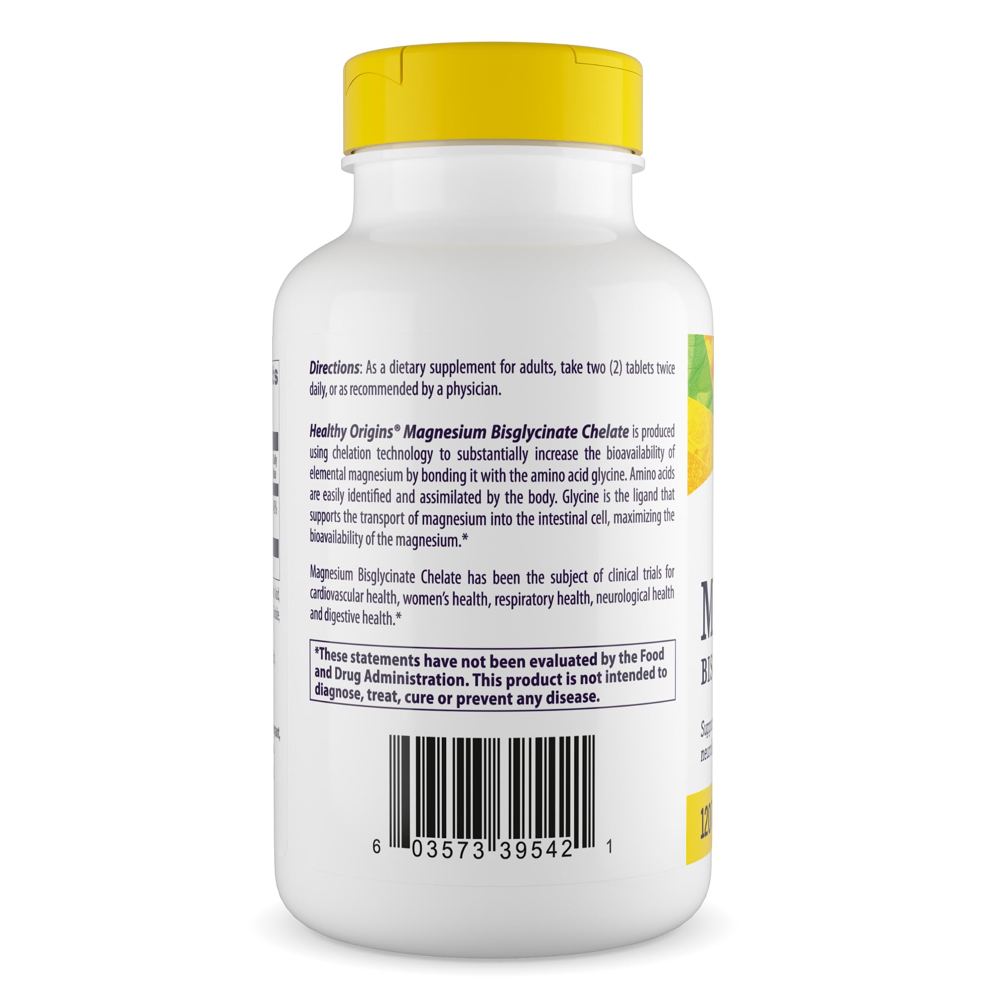 Diagram illustrating the bioavailability of magnesium bisglycinate chelate