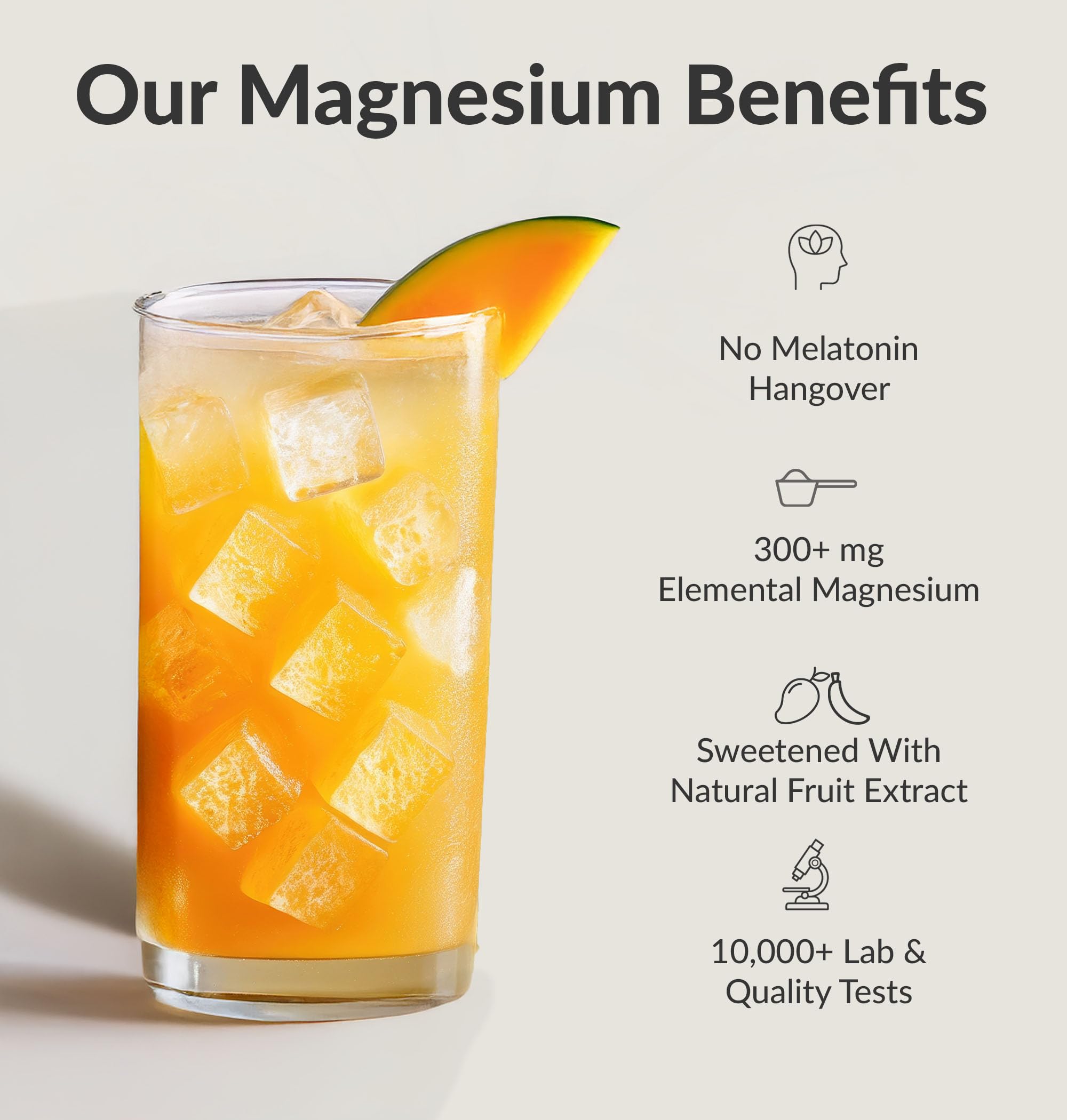 Clean organic ingredients and natural Banana Mango flavor concept