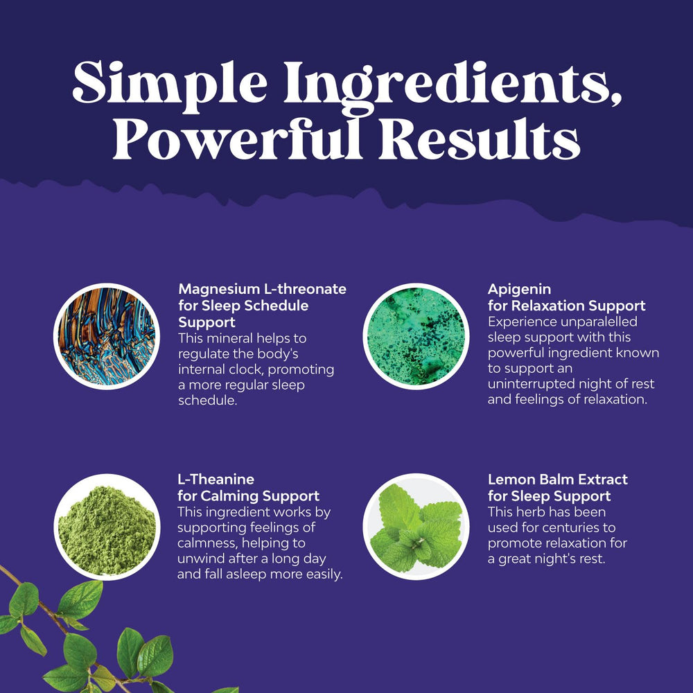 Magnesium sleep aid capsules for restful sleep