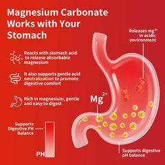 Vegan, gluten-free, sugar-free magnesium gummies label