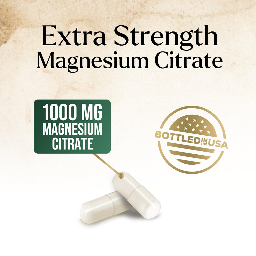 Label highlighting ingredients and magnesium content