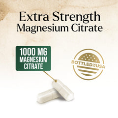 Non-GMO certification and ingredients info for Magnesium Citrate 1000mg